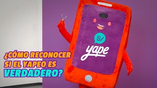 📱 YAPE  RECONOCE UN YAPEO VERDADERO [upl. by Ybloc]