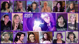 Jujutsu Kaisen Season 2 Episode 4 Girls Reaction Mashup [upl. by Alahs]