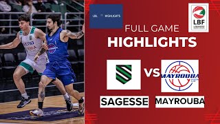 SAGESSE VS MAYROUBA Full Game Highlights 20232024 RETOUR [upl. by Stempson]