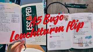 A5 Bullet Journal Setup  Functional Planning System  Leuchtturm1917  Planner Flip [upl. by Ritter]