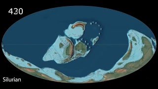 Plate Tectonics 540Ma  Modern World  Scotese Animation 022116b [upl. by Anma338]