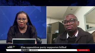 Zimbabwean man killed in an ambush by suspected ZanuPF supporters [upl. by Bred]