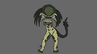 predalien dance animado [upl. by Quintina985]