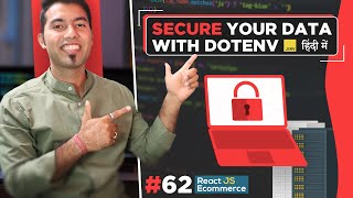 62 Protect your React Ecom website Personal Data with DOTENV 🔥 [upl. by Allen10]