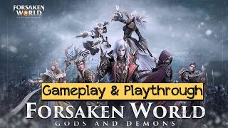 Forsaken WorldGods and Demons by YOUZU  Android  iOS Gameplay [upl. by Anahcra]