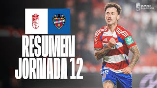 GRANADA CF 12 LEVANTE UD  RESUMEN [upl. by Anilatsyrc]