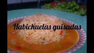 Habichuelas guisadas al estilo dominicano  La cocina de Juana [upl. by Jonati]