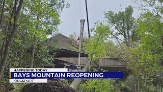 Bays Mountain Park reopens after being closed due to Hurricane Helene [upl. by Au]