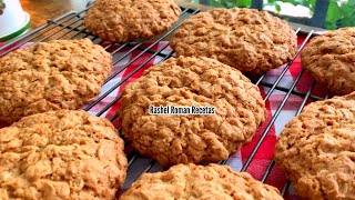 LAS MEJORES GALLETAS DE AVENA FACILES SIN BATIDORA☕️😋 [upl. by Notlil]