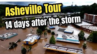 Here’s what Asheville looks like after Hurricane Helene Day 14 [upl. by Infield]