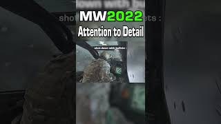 Modern Warfare 2 Attention to Detail 😲 callofduty warzone mw3 mw2 shorts codm gaming cod [upl. by Limann]