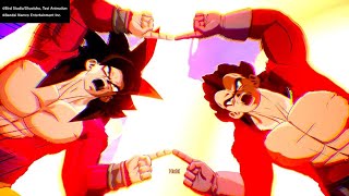 SSJ4 vs SS Blue Sparking ZERO [upl. by Aikar]