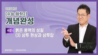 화학2 개념완성 4강 묽은 용액의 성질3 삼투현상과 삼투압 [upl. by Eceerahs]