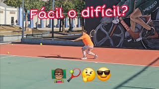 Antes de tomar clases de tenis mira este video Jugadora principiante comparte su experiencia [upl. by Eriha]