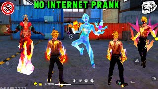 No Internet Prank 🚫 With New Paradox Legendry Bundle ⚡999 Prank 😈 Garena Free Fire 🔥 Y GAMING [upl. by Trimmer527]