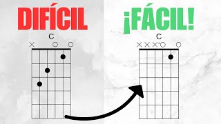 Acordes FÁCILES de Guitarra para PRINCIPIANTES 3 EJERCICIOS [upl. by Heddie]