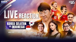 LIVE REACTION SEMIFINAL KAMI DATANG KOREA SELATAN VS INDONESIA AFC U23 ASIAN CUP 2024DEMAM BOLA [upl. by Banquer]