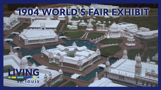 The 1904 Worlds Fair Exhibit at the Missouri History Museum  Living St Louis [upl. by Ardnu]