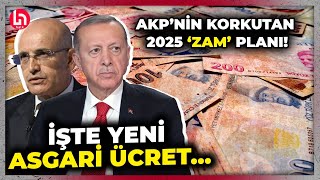 İLK KEZ DUYACAKSINIZ 2025 yılı asgari ücret ne kadar olacak İşte AKPnin korkutan zam planı [upl. by Nim]