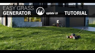 Easy Grass Generator Update 18  TUTORIAL [upl. by Nylirad447]