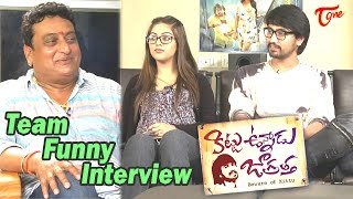 Kittu Unnadu Jagratha Team Funny Interview  Raj Tarun  Anu Emmanuel  KittuUnnaduJagratha [upl. by Ecirtael]