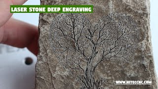 laser engraver deep engrave stone [upl. by Asseram636]