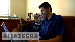 Desperate Journeys Syrian refugees begin new life in US [upl. by Nhoj]