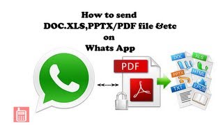 Send PDF File On Whats App [upl. by Marceau]