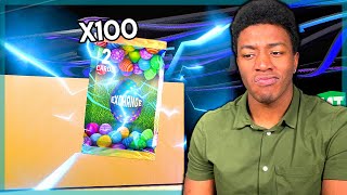 I OPENED 100 EASTER PACKS AND THIS HAPPENEDNBA 2k22 MyTEAM [upl. by Peregrine]