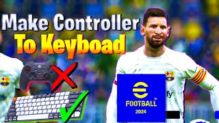 How to play eFootball 2024 on PC with KEYBOARD  eFootball 2024 Keyboard Controls [upl. by Yenattirb760]