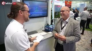 Elektor Learns About ToF Technology with Analog Devices at Embedded World 2022 [upl. by Gayel]