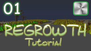 Minecraft Regrowth Modpack  Regrowth Tutorial Series  Ep 1  Agricraft Tutorial [upl. by Kcinemod]