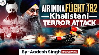 How Air India Flight 182 Kanishka Was Bombed By Khalistani Terrorists  By Aadesh Singh [upl. by Ahsiek623]