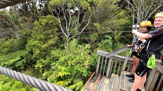 Waiheke Island EcoZip Adventures Tour Jan 2 2020 [upl. by Girish]