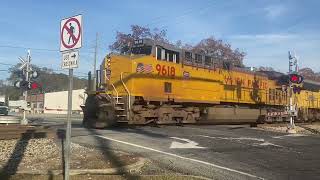 Union Pacific S8XX In Auburn Ga CSX Abbeville Subdivision [upl. by Almita109]