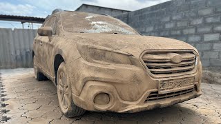 Wash the dirtiest Subaru Outback Tayota Camry 55 American Chevrolet Spark  Deep Exterior [upl. by Okir]