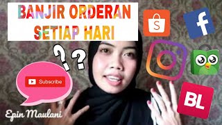 TRIK BISNIS ONLINE SUKSES UNTUK PEMULA  LANGKAH BANJIR ORDERAN DI SHOPEE [upl. by Martsen]