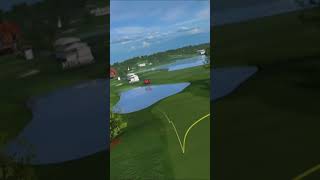 Golf  Daily  East Lake  Hole 18  Eagle golfplus golfplusvr vrgolf golf [upl. by Alioz987]