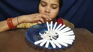 ONLY WHITE CHALK EATING 😌ASMR EATING WHITE CHALK BHUKKAD CHHORI [upl. by Yevi363]