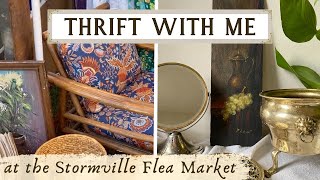 STORMVILLE FLEA MARKET 2024  Hudson Valley Thrifting Thrift and Haul [upl. by Eitsym]