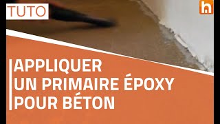 Préparer un Primaire Époxy pour Béton Ciré ou Lissé [upl. by Sirap]