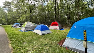 Camping Tobyhanna State Park Pennsylvania 2024 [upl. by Smoot]