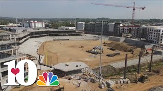 Heres a look at downtown Knoxvilles new stadium Covenant Health Park [upl. by Alon]