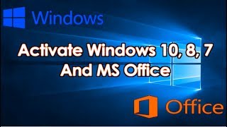 HOW TO ACTIVATE ALL VERSIONS OF WINDOWS 10100 working with proof [upl. by Jaddan69]