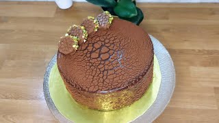 Le meilleur gâteau au chocolat DUBAI أطيب حلوى بذوق شكلاطة دبي باسهل طريقة و بالتفصيل [upl. by Anuahsed]