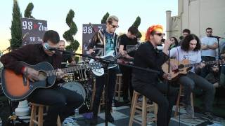 My Chemical Romance  Helena Live Acoustic at 987FM Penthouse [upl. by Ahsimak178]