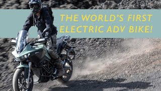 Zero DSRX First Ride Review  Worlds First Electric ADV Bike [upl. by Schilt]