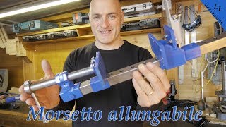 16 COME FAREMorsetto allungabile fai da teextendable clamp [upl. by Sumer254]