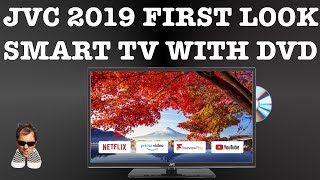 JVC LT32C695 SMART TV NEW 2019 first look 32quot [upl. by Basset354]