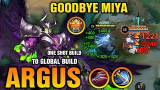 ARGUS IN GOLD LANE 🤣 NEW ONE SHOT BUILD BRO  AUTO WIN   ARGUS BEST BUILD 2024 [upl. by Garrison788]